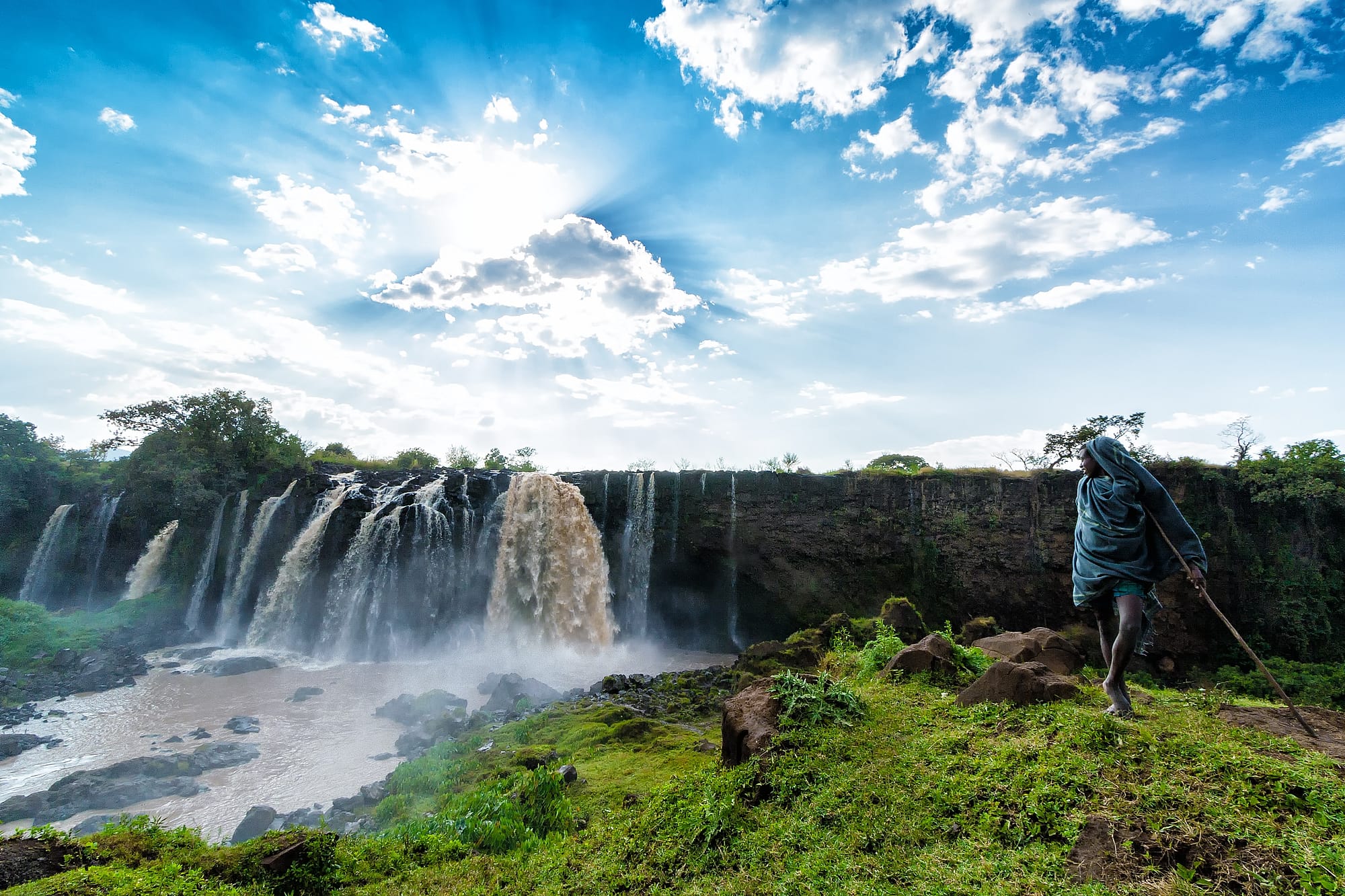 Cataratas del Nilo Azul Etiopía