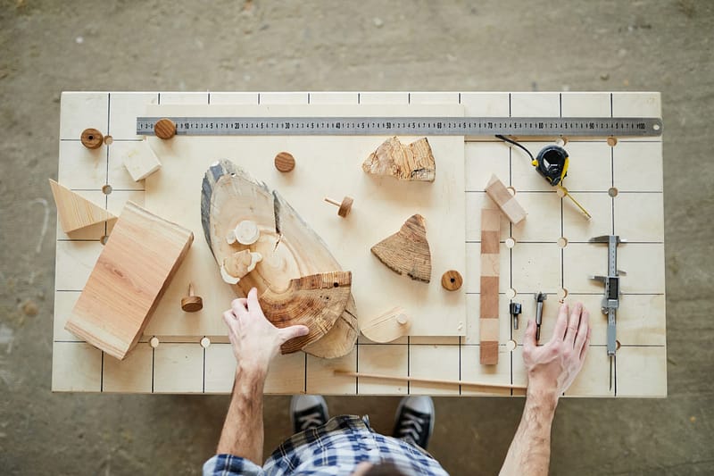 Carpenter at work