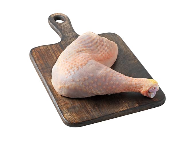Cuisse de Poulet 140 jours - Les Volailles de JL Pouderoux - 250G 1 cuisse de poulet