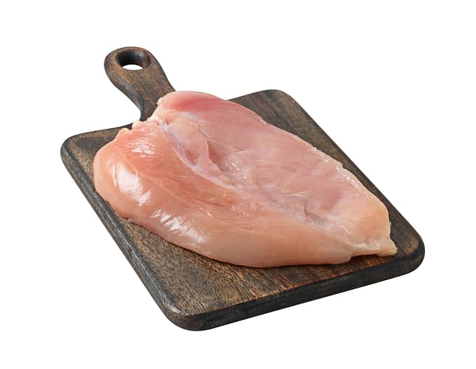 Filet de Poulet 140 jours - Les Volailles de JL Pouderoux - 185G 1 filet de poulet
