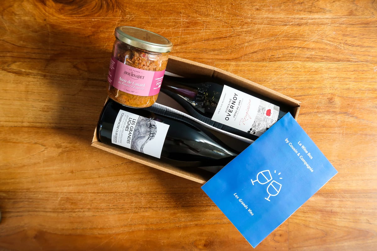 Les Grands Vins - Food and Wine Box