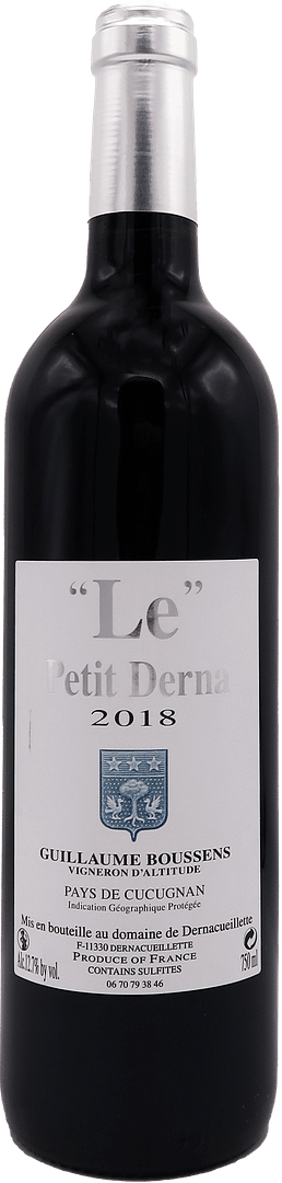 Le Petit Derna 2018 - Domaine de Dernacueillette - IGP Pays de Cucugnan 0.75