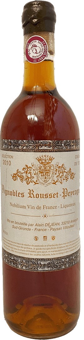 Crème de tête 2010 Vignobles Rousset-Peyraguey 75cL