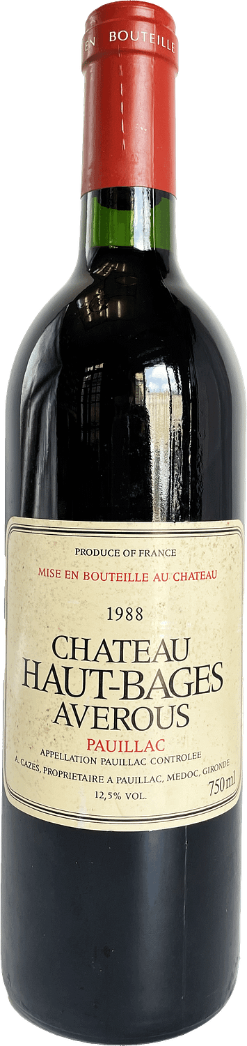 Château Haut-Bages Averous 1988 Pauillac
