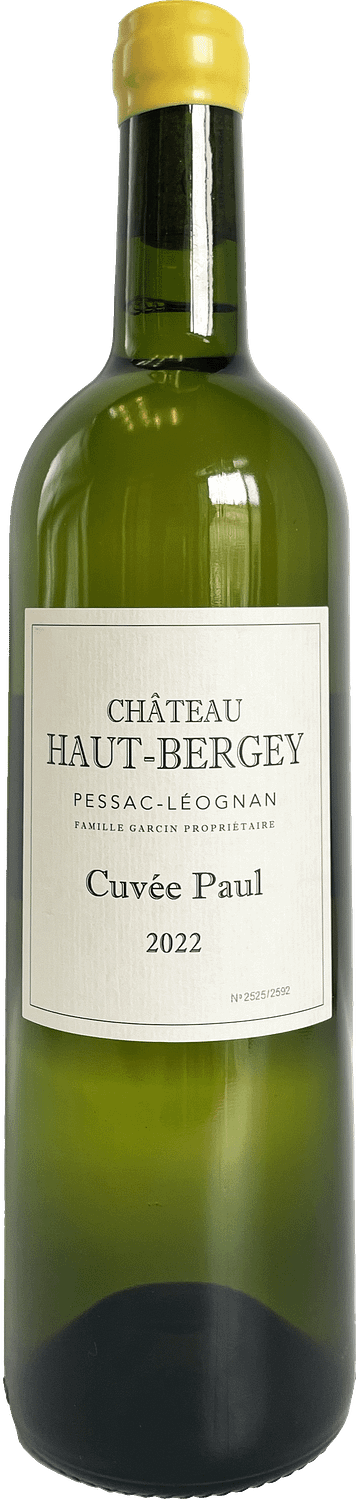 Cuvée Paul Blanc 2022 Château Haut-Bergey Pessac-Léognan