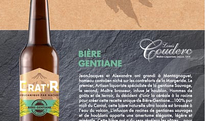 Pack Bières CRAT'R à personnaliser 12x33cl - Achetez en Auvergne