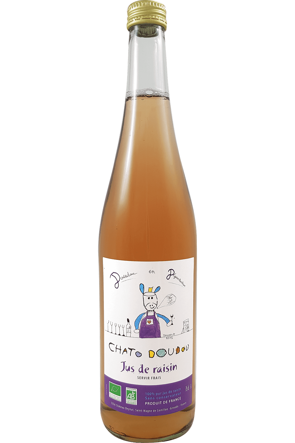 Chato doudou - Organic grape juice - Château Beynat