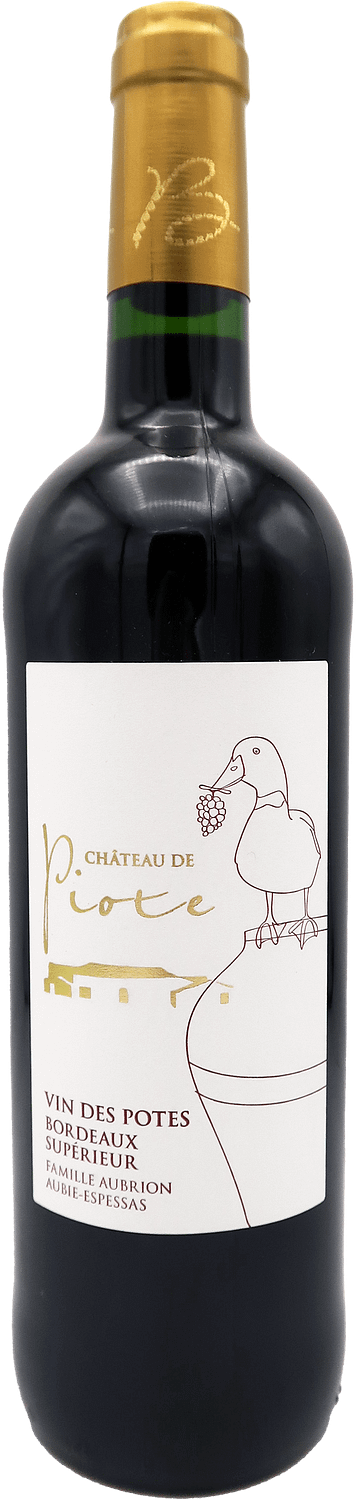 Vin des Potes 2015 - Château de Piote - Bordeaux - Rouge - 75cL