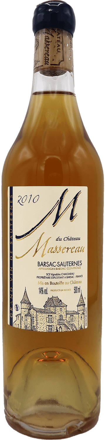M of Château Massereau 2010 - Barsac-Sauternes