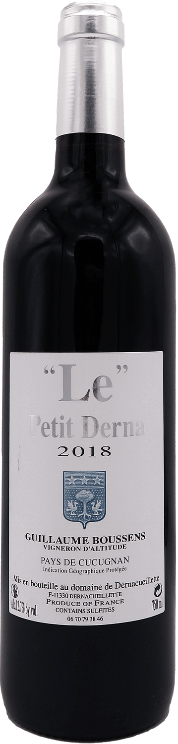 Le Petit Derna 2018 - Domaine de Dernacueillette - IGP Pays de Cucugnan 0.75