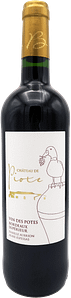 Vin des Potes 2015 - Château de Piote - Bordeaux - Rouge - 75cL